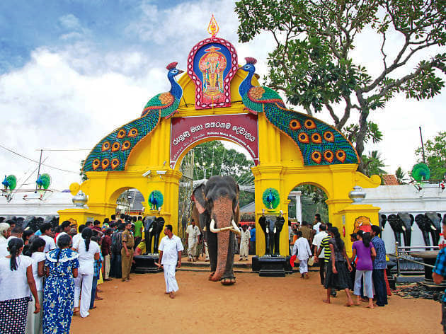 Kataragama Temple Sri Lanka 1